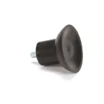 Berkel 01-40827E-00093 Foot, Rubber, Screw-In, 6mm Threads, Black, Slicer