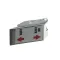 Mannhart 01-502110 Toggle Lock with Magnet, M2000/M3000