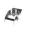 Mannhart 01-502200 Housing, Body, Polished cast Aluminum