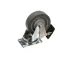 Mannhart 01-505042-000PE Caster, Swivel, with Brake, Plate, SDPE-11