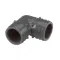 Glastender 01000906 ELBOW, 90 DEGREE GREY PLASTIC
