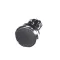 Empire Bakery Equipment 010307A BUTTON, PUSH (BLACK) EXTENDED