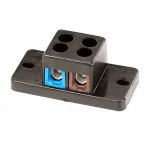 Bunn 01106.0003 2-Pole Terminal Block, 600V, Blue/Brown