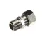 Keating 011087 Fitting, Compression, Straight, 1/2"CC x 3/4"