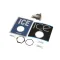 Follett 01145507 Switch with Labels, Push Button, Ice
