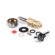 T&S Brass 012446-25 Cartridge Assembly, Hot, With Check Valve And Lever Handle
