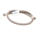 T&S Brass 013121-45 BRAIDED FLEX HOSE, 1/2 NPSM FEMALE X 1/2 NPT MAL