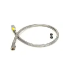 T&S Brass 013E-36H Flexible Stainless Steel Hose, 36", No Handle