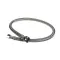 T&S Brass 017420-45 24 FLEX HOSE, 9/16-24UN-F X 1/2NPSM-F