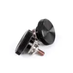 Vita-Mix 018005 Screw, Thumb, Black Caps, Back Covers, Blending Station, 2 Pk