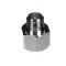 T&S Brass 019129-25 REDUCING ADAPTER, 1/2 NPT FEMALE X 3/8 NPT MALE