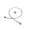 T&S Brass 019901-45 DuraPull PRU 30" Stainless Steel Braided Hose with Clear Coating