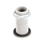 Scotsman 02-4008-15 Drain with Nut and Washer, Plastic, 1", BH1100/1300/1600