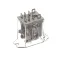 Hatco 02.01.318.00 Mini Relay, 24VDC, DPDT