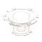 Waring 023998 Baffle Cup for Hot Blending Lid, CB10