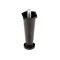 Taylor Freezers 024755 Leg, Black Plastic, 4", 3/8-16 Stud, Single