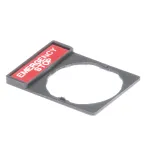 Sipromac 026-0485 EMERGENCY STOP LEGEND