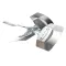 Kolpak 030001946 Fan Blade, Aluminum, 4 Fin, 4P12CW29