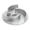 CMA Dish Machines 03222.60 Pump Impeller, Threaded, Stainless Steel