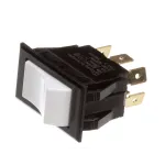 Keating 032297 Switch, Rocker, DPDT, White, Momentary