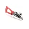 Bunn 03287.0006 Faucet Assembly, Chrome with Red Handle