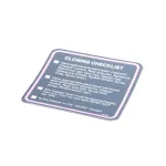 Taylor Freezers 044309 DECAL-MAG-CLOSING CHECK