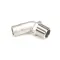 CMA Dish Machines 04604.00 Elbow, 35 Degree, Male Thread x Barb, Stainless Steel