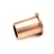Ovention 05.02.046.00 Bearing, Flange, Bronze, 3/8" Shaft, 1/2" OD