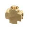Champion - Moyer Diebel 0502583 Connector, Cross, 4-Way, 3/8" FPT