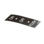 Champion - Moyer Diebel 0503693 Label, On/Off/Flush