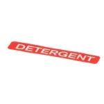 Champion - Moyer Diebel 0503695 Label, Detergent, Red, DF/SW/500