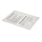 Champion - Moyer Diebel 0507582 Label, Cleaning Instructions