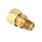 Cleveland 05253 Street Elbow, 90 Degree, 1/2", Brass