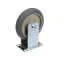 Cres Cor 0569306R Caster without Brake, Rigid Plate, 5", Donut Wheel, Single