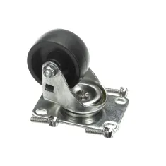 Cres Cor 0569310K Caster, 2-1/2", Swivel, No Brake, Plate
