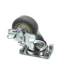 Cres Cor 0569313BK CASTER KIT, 3" DIA, PLATE