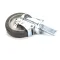 Cres Cor 0569319B Caster with Brake, Swivel Stem, 5"