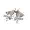 Glastender 06001372 Hinge Set, 180 Degree Swing Left, with Screws