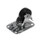 Glastender 06001561 Caster with Brake, Swivel Plate, 2 1/2" High