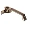 Glastender 06001653 HANDLE, DOOR, BRASS, FINISHED