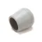 Vollrath 060 Foot, Grey, Rubber, Tomato King