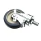 Keating 062819 Caster with Brake, Swivel Stem, 5"