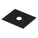 Hatco 07.01.035.00 Switch Plate, GR, w/ Multi Tog Switch, Aluminum, Black