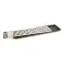 Server 07324 DRIP TRAY, countertop /drop-in, 22" x 6" (56 cm x15 cm), ideal for Quadruple Express units (07200 & 07210), includes: removable slotted stainless steel cover, flange for drop-in use, cut-out size : 22-3/16" x 5-7/8" (56.4 cm x 15 cm)   