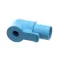 Server 07827 Discharge Fitting, Large, Blue, Relish