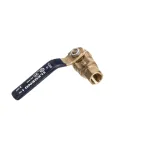 Market Forge 08-4900 Ball Valve with Handle, 1/4", Brass