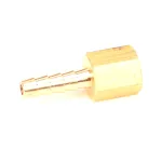 Market Forge 08-4978 Fitting, 1/4" ID Hose Barb x 1/4" Inside Pipe Thread, Brass