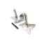 Blodgett 8600 Leg Set With Feet, 6", Stainless Steel, Set Of 4