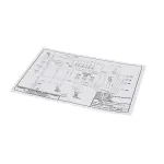 American Dish Service 089-9201 DECAL, WIRING DIAGRAM, MODEL