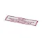 American Dish Service 089-9218 DECAL, DO NOT LEAVE WITHOUT W